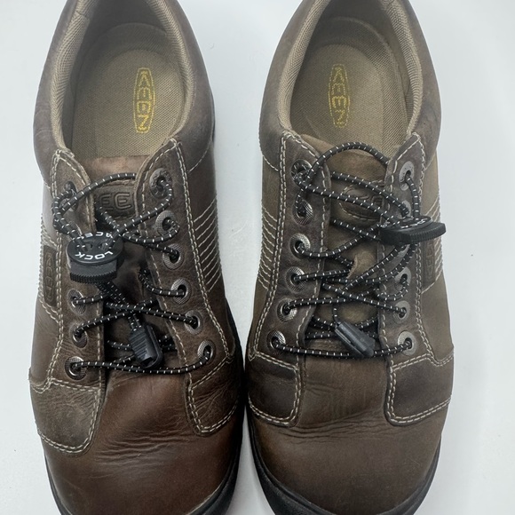 KEEN Men's Dark Brown Oxfords Size 8.5 - Picture 2 of 8